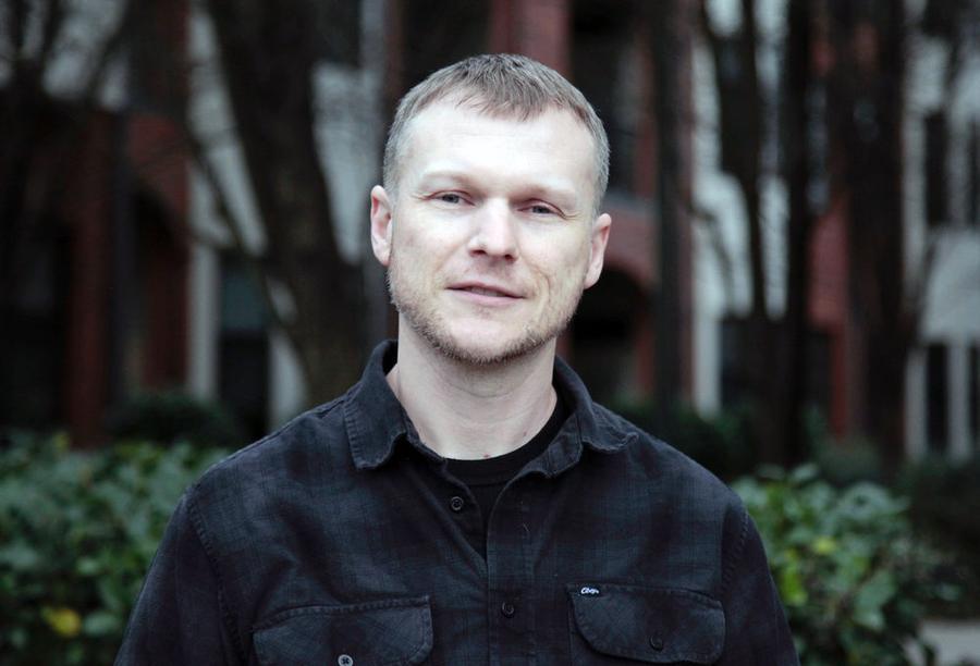 Portrait of Brett Eichenberger.